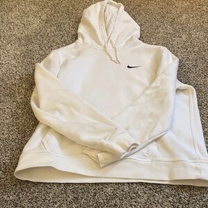 Nike White Hoodie